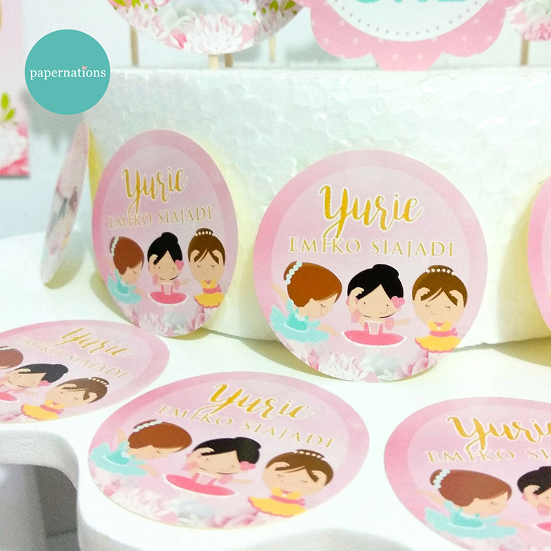 Label Sticker 5 cm